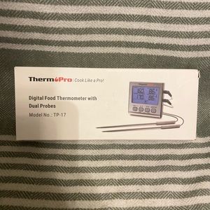 ThermPro Digital Food Thermometer with Dual Probes‎ NIB